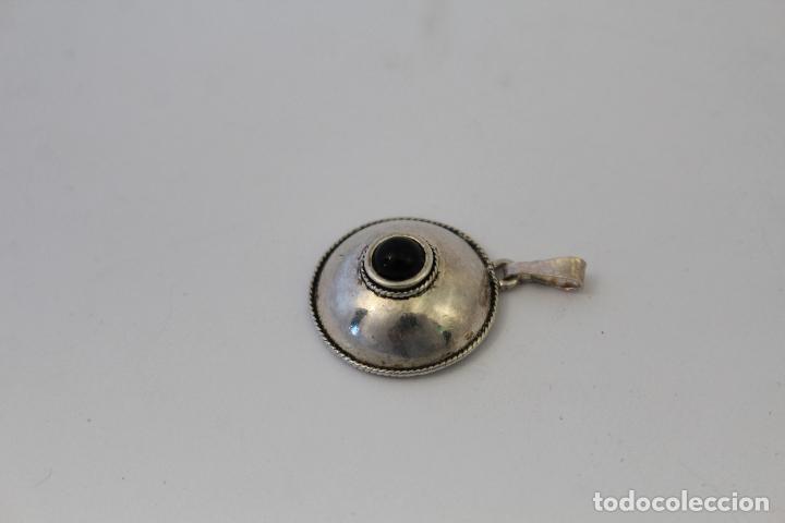 Joyeria: colgante en plata de ley con azabache - Foto 2