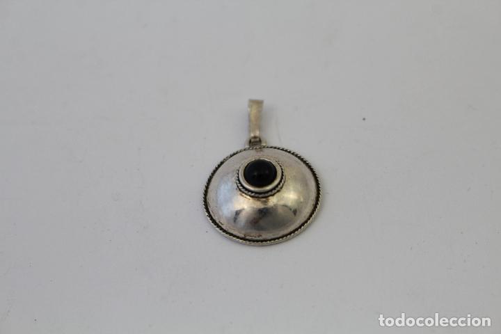 Joyeria: colgante en plata de ley con azabache - Foto 3