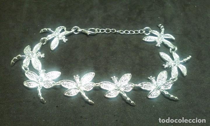 Joyeria: CONJUNTO COLGANTE PULSERA PENDIENTES Y ANILLO EN PLATA - Foto 5