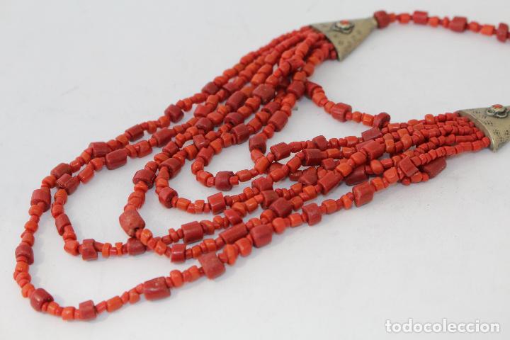 Joyeria: collar rojo y plata nepali - Foto 7