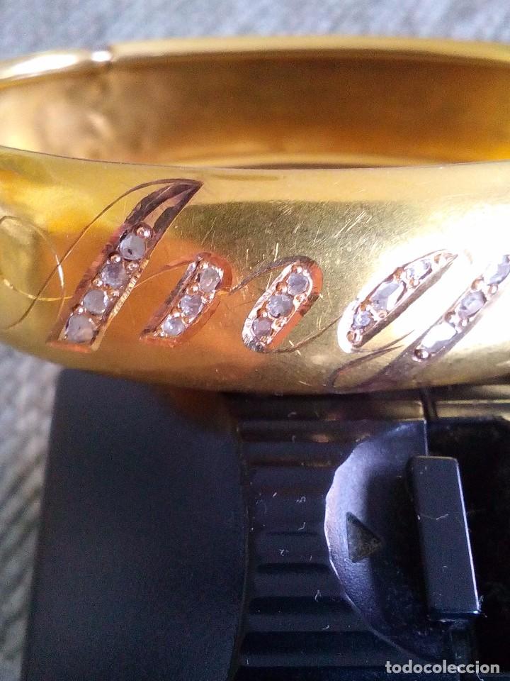 Joyeria: Brazalete de oro y diamantes - Foto 2