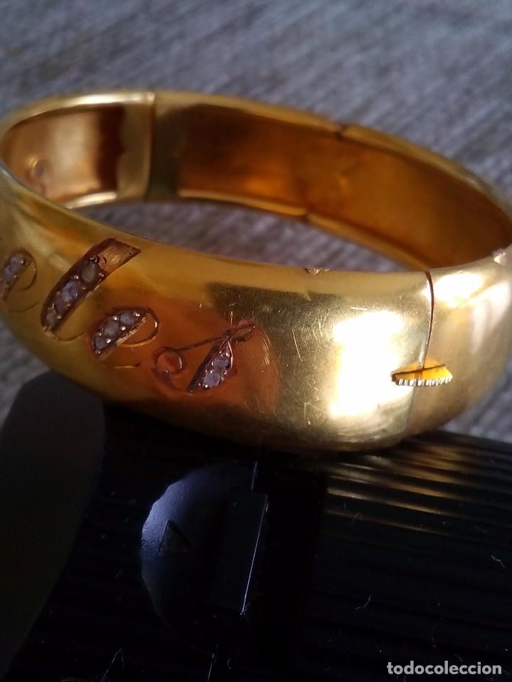 Joyeria: Brazalete de oro y diamantes - Foto 9