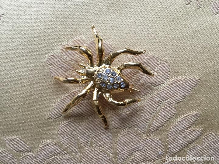 Joyeria: BROCHE VINTAGE CON FORMA DE ARA&Ntilde;A - Foto 4