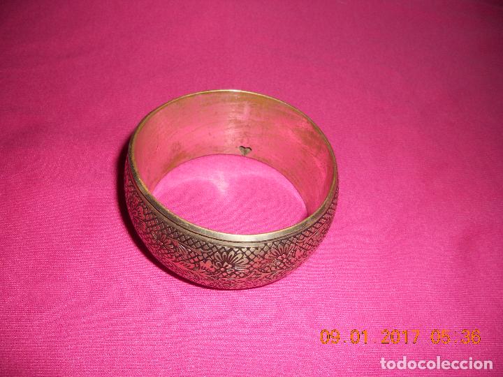 Joyeria: ANTIGUA PULSERA PLATEADA CON BONITOS TRABAJOS - Foto 5
