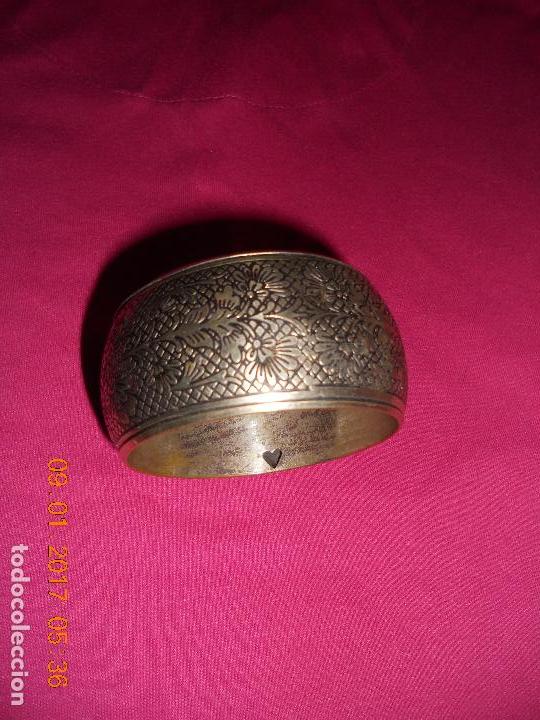 Joyeria: ANTIGUA PULSERA PLATEADA CON BONITOS TRABAJOS - Foto 8