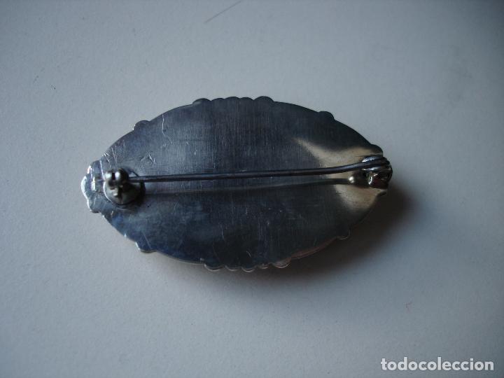 Joyeria: BROCHE DE PLATA CON CABUJON DE CARNELIA - Foto 3