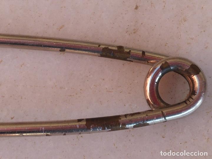 Joyeria: Gran broche en meta a&ntilde;os 70 - RISDON KEY-TAB - - Foto 7