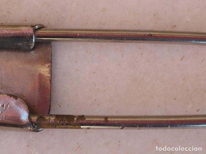Joyeria: Gran broche en meta a&ntilde;os 70 - RISDON KEY-TAB - - Foto 8