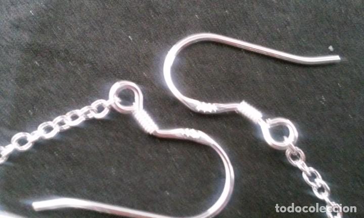 Joyeria: CONJUNTO COLGANTE PULSERA Y PENDIENTES CORAZON EN PLATA - Foto 10