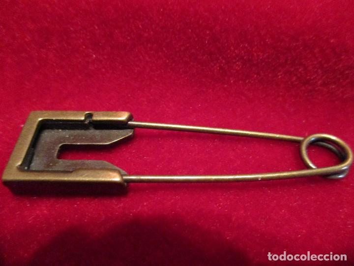 Joyeria: broche aguja imperdible con circonitas - Foto 2