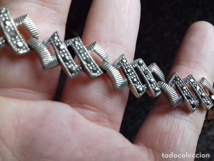 Joyeria: Pulsera de Plata de Ley y Marquesitas - Foto 3