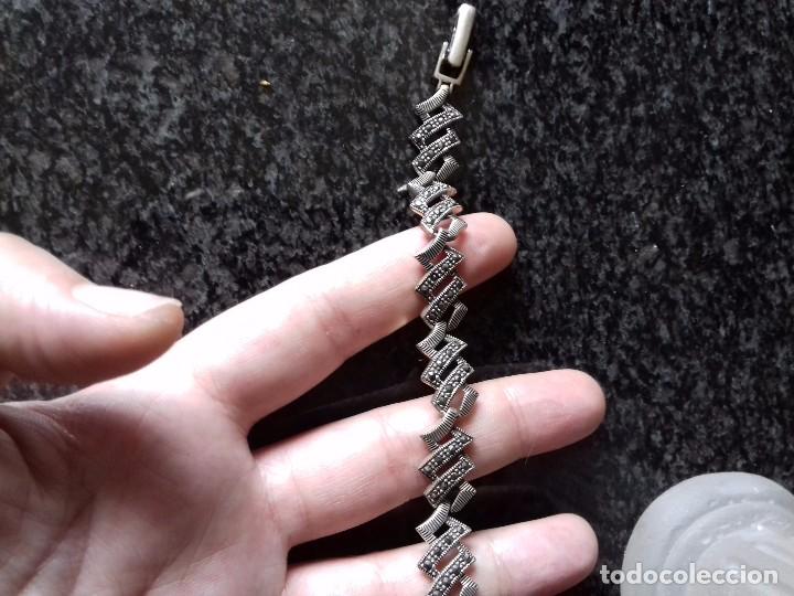 Joyeria: Pulsera de Plata de Ley y Marquesitas - Foto 4