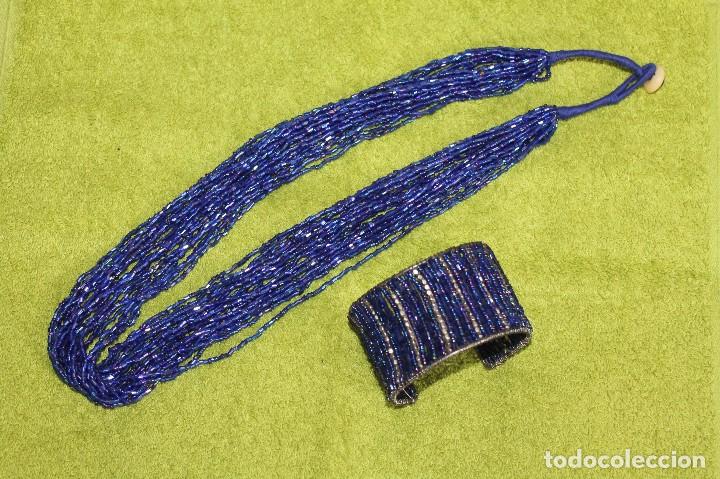 Joyeria: COLLAR Y PULSERA DE PIEDRITAS DE CRISTAL - Foto 1