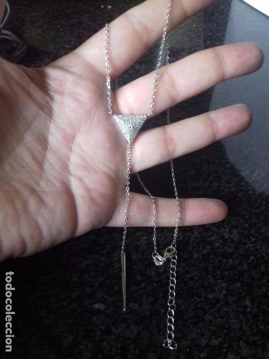 Joyeria: Gargantilla de Plata de Ley y Pavese Circonitas - Foto 2