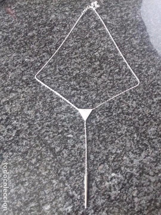 Joyeria: Gargantilla de Plata de Ley y Pavese Circonitas - Foto 3