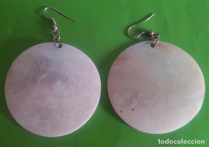 Joyeria: PENDIENTES NACAR 5 CTMOS. DIAMETRO - Foto 1
