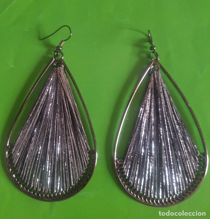 Joyeria: PENDIENTES 8,3 CTMOS. DE LARGOS, EN METAL - Foto 1