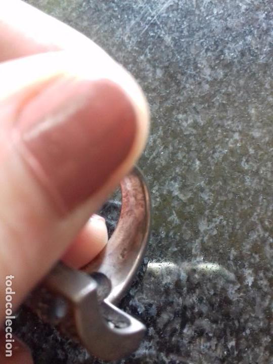 Joyeria: Gran Anillo de Plata de Ley y Marquesitas - Foto 4