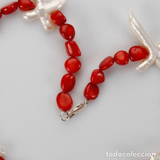 Joyeria: COLLAR-PARA-MUJER-DE-PERLAS-Y-CORAL - Foto 2