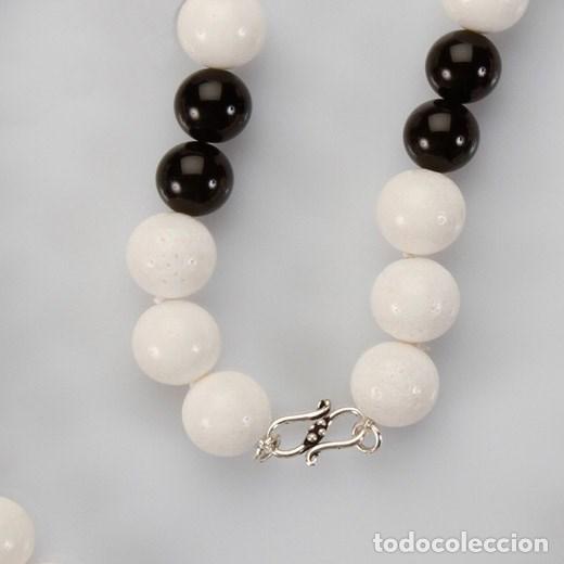 Joyeria: COLLAR-PARA-MUJER-DE-CORAL-Y-PLATA - Foto 2