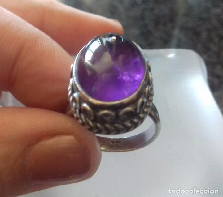 Joyeria: Anillo con gran Amatista - Foto 1