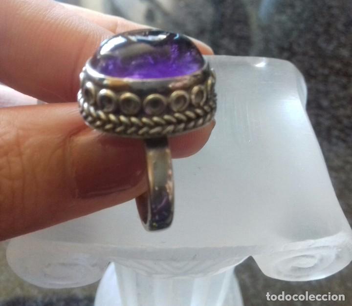 Joyeria: Anillo con gran Amatista - Foto 2