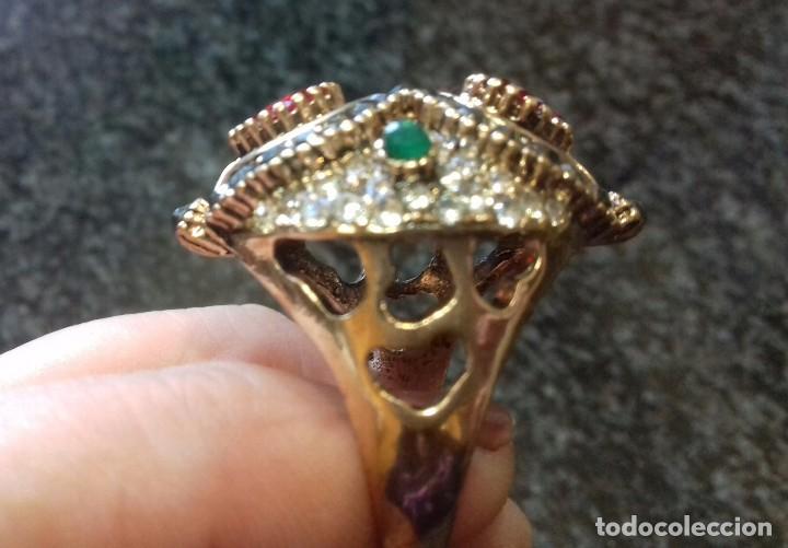 Joyeria: Anillo de bronce y piedras - Foto 4