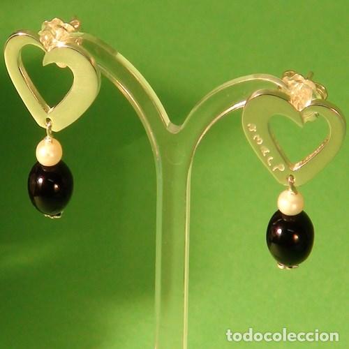 Joyeria: PENDIENTES-MUJER-DE-PLATA-Y-PERLAS - Foto 2