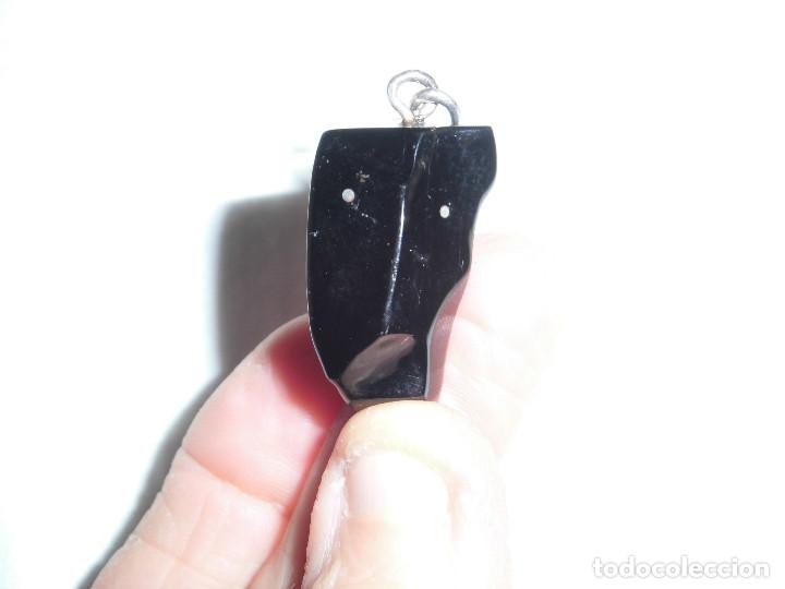 Joyeria: COLGANTE DE AZABACHE ARO DE PLATA - Foto 1