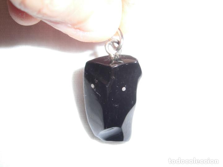 Joyeria: COLGANTE DE AZABACHE ARO DE PLATA - Foto 2