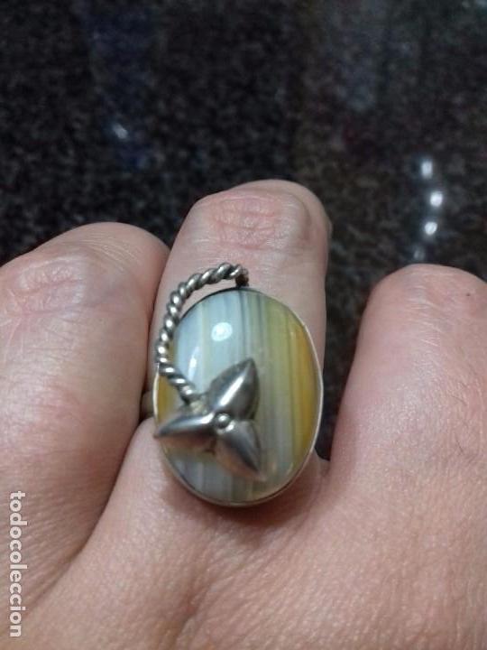 Joyeria: Anillo de &Aacute;gata y Plata de Ley - Foto 2