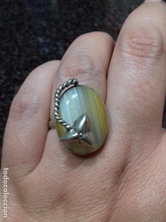 Joyeria: Anillo de &Aacute;gata y Plata de Ley - Foto 5