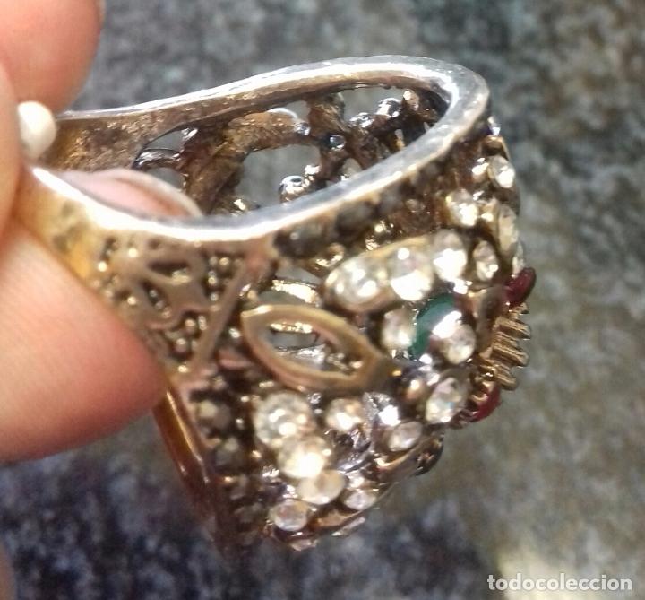 Joyeria: Anillo de bronce y piedras - Foto 4