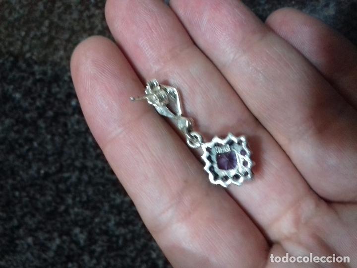 Joyeria: Preciosos pendientes en Plata de Ley, Circonitas y Marquesitas - Foto 3