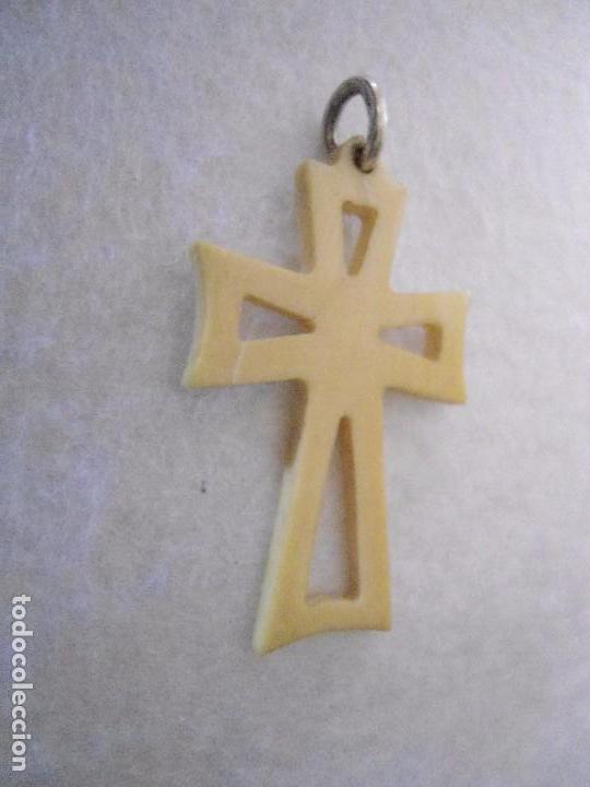 Joyeria: ANTIGUA CRUZ DE MARFIL - Foto 2