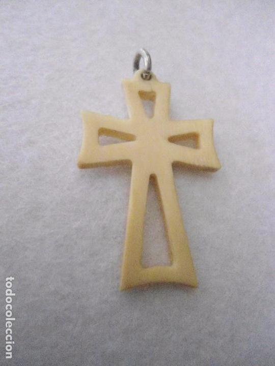 Joyeria: ANTIGUA CRUZ DE MARFIL - Foto 3