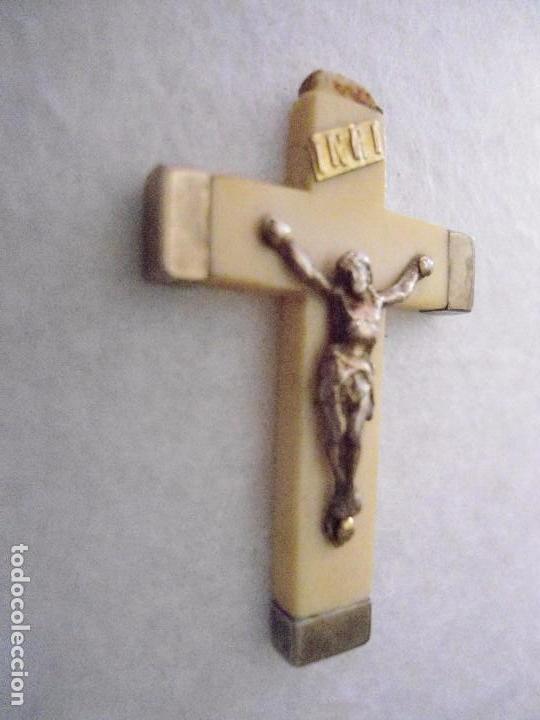 Joyeria: ANTIGUA CRUZ DE MARFIL - Foto 3