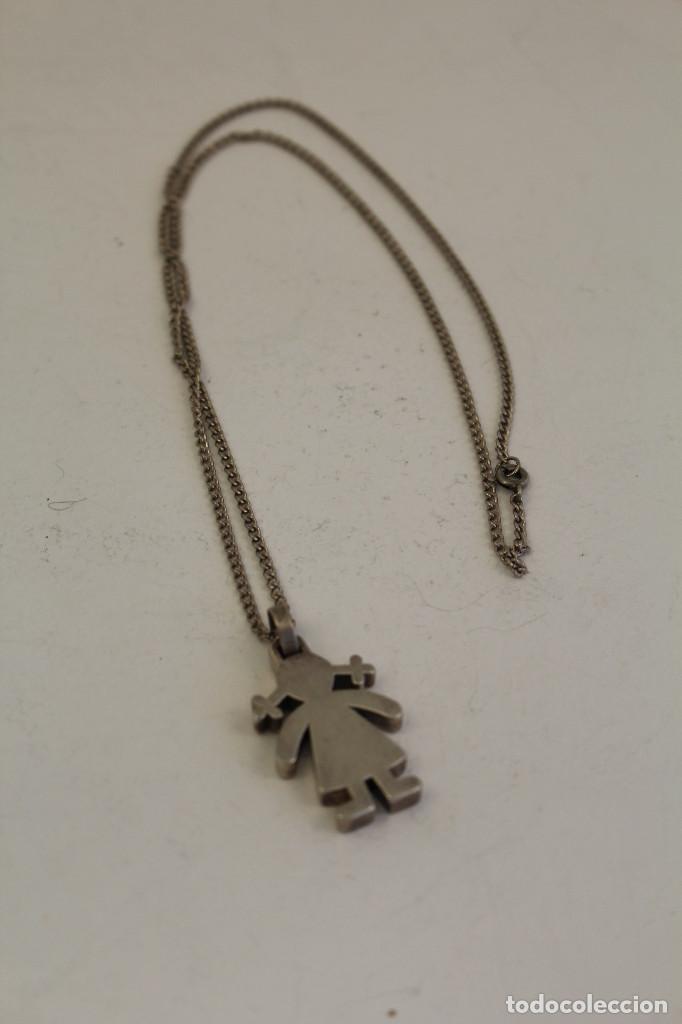 Joyeria: colgante y cadena en plata de ley - Foto 1