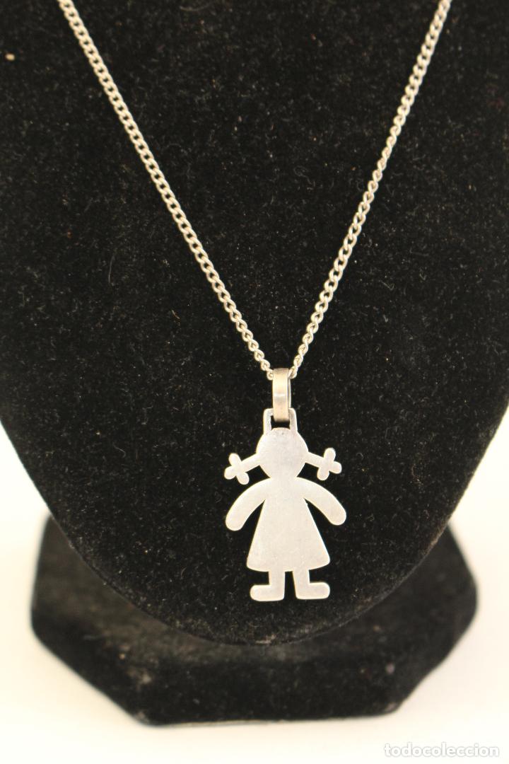 Joyeria: colgante y cadena en plata de ley - Foto 6