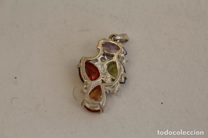 Joyeria: colgante en plata de ley y piedras - Foto 4