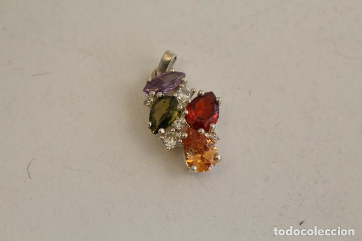 Joyeria: colgante en plata de ley y piedras - Foto 5