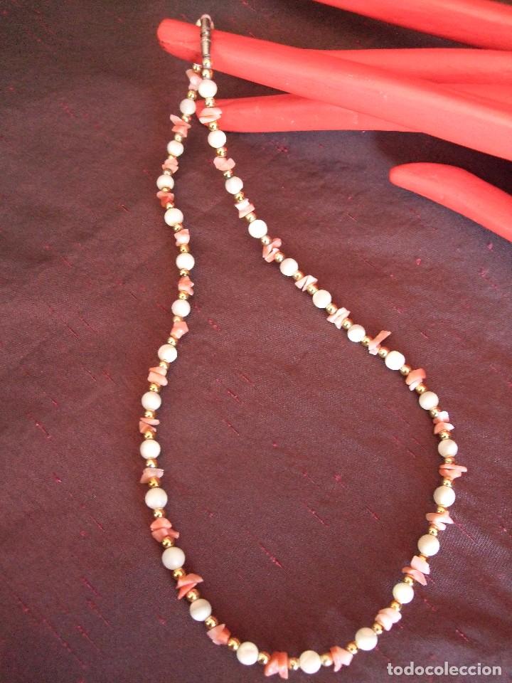 Joyeria: COLLAR, GARGANTILLA . PERLAS DE NACAR, MADREPERLA Y CHIPS - Foto 5