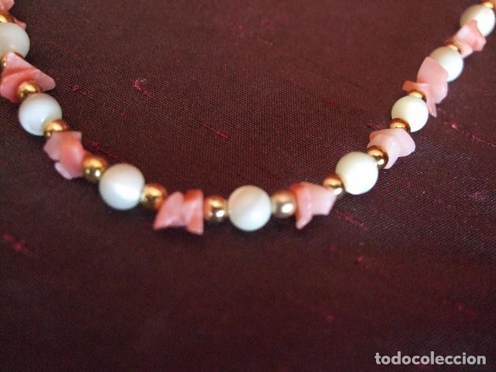 Joyeria: COLLAR, GARGANTILLA . PERLAS DE NACAR, MADREPERLA Y CHIPS - Foto 3