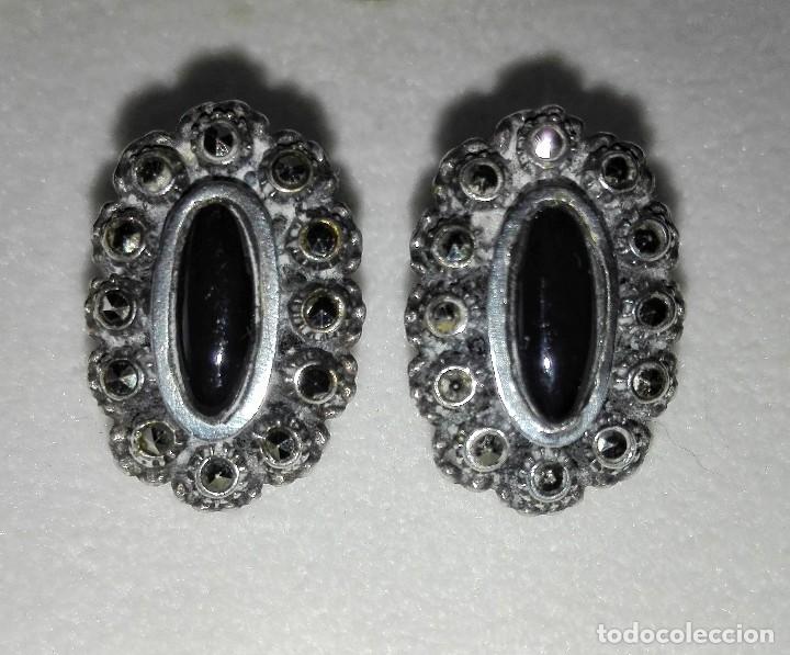 Joyeria: PENDIENTES PLATA CON MARQUESITAS - Foto 1