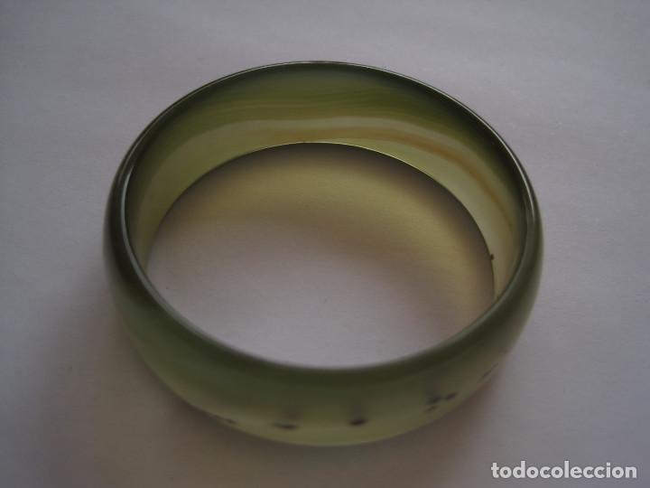 Joyeria: BRAZALETE PULSERA DE JADE PARA BEBE O NI&Ntilde;@. Interior 4,3cm - Foto 1