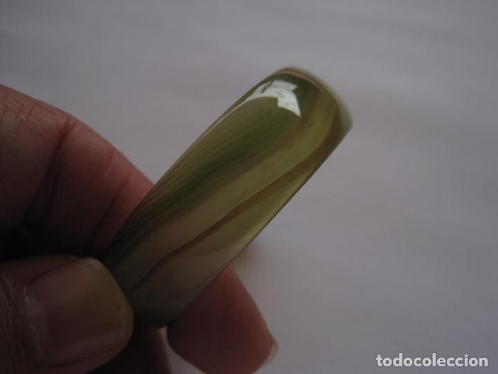Joyeria: BRAZALETE PULSERA DE JADE PARA BEBE O NI&Ntilde;@. Interior 4,3cm - Foto 2
