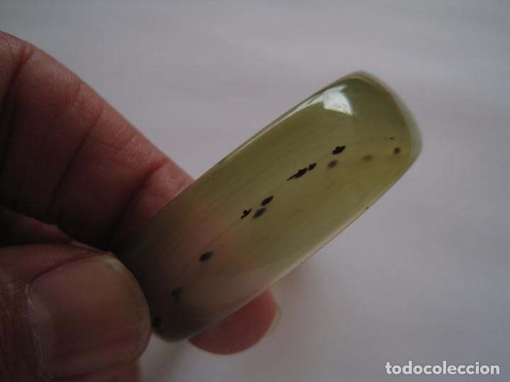 Joyeria: BRAZALETE PULSERA DE JADE PARA BEBE O NI&Ntilde;@. Interior 4,3cm - Foto 3