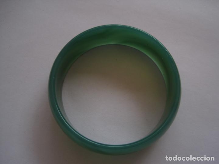 Joyeria: BRAZALETE PULSERA DE JADE PARA BEBE O NI&Ntilde;@, 4,3cm - Foto 2