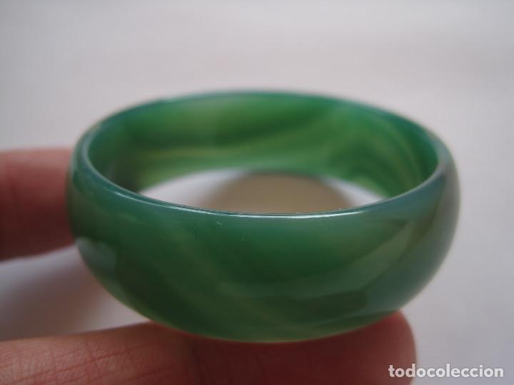 Joyeria: BRAZALETE PULSERA DE JADE PARA BEBE O NI&Ntilde;@, 4,3cm - Foto 4