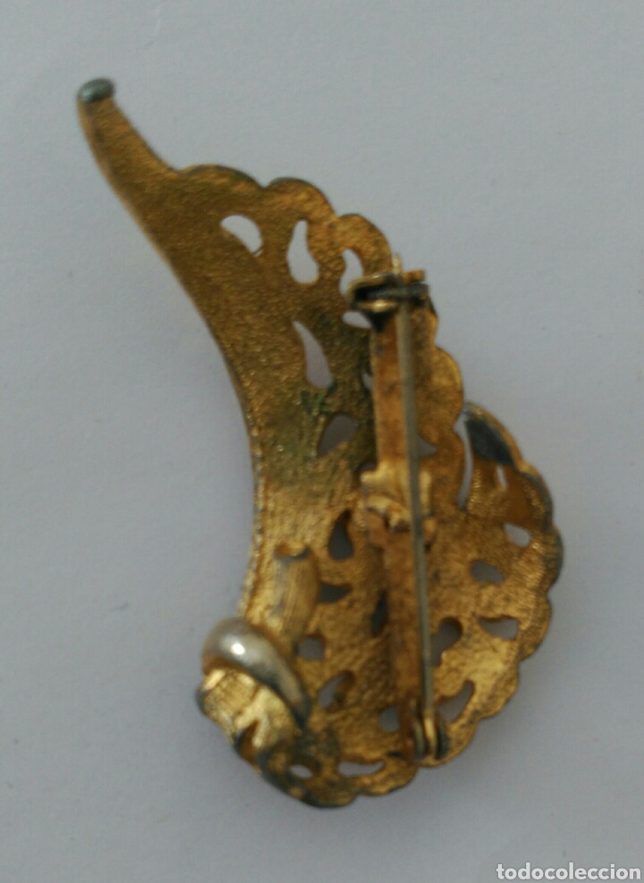 Joyeria: BROCHE DE LOS A&Ntilde;OS 50-60. PRENDEDOR - Foto 3